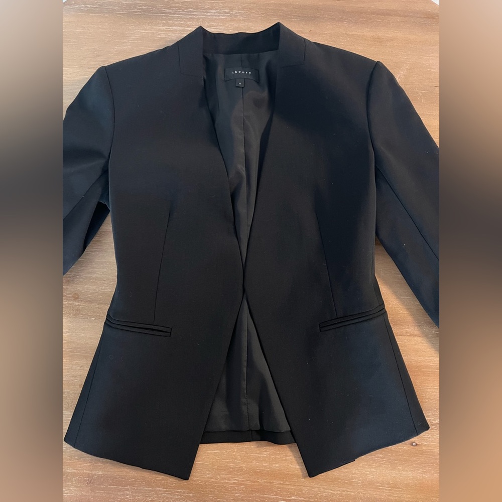 Theory black jacket